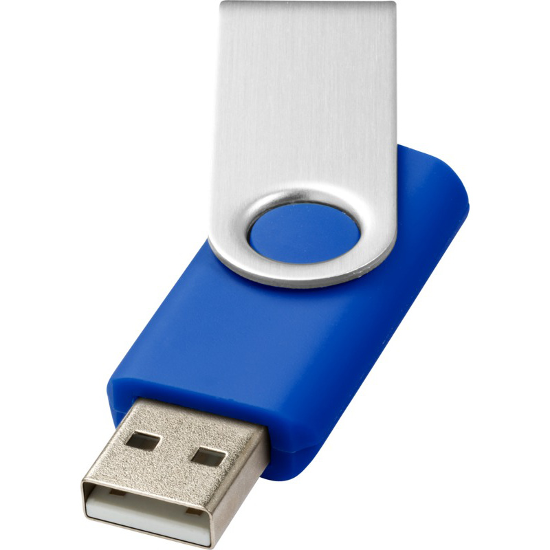 Rotate usb stick bedrukken blauw