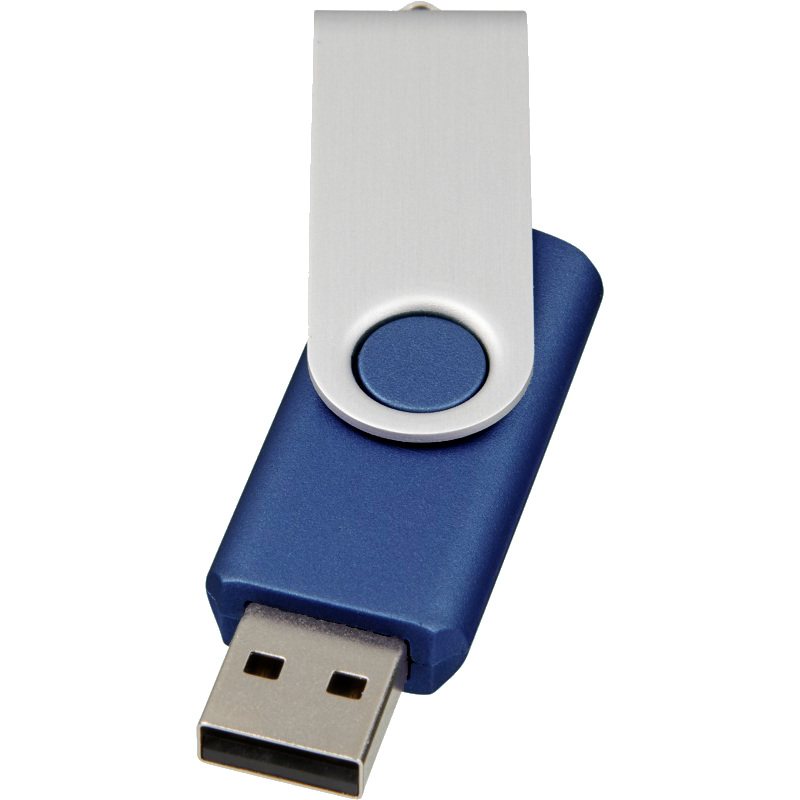 Rotate usb stick bedrukken navy blauw