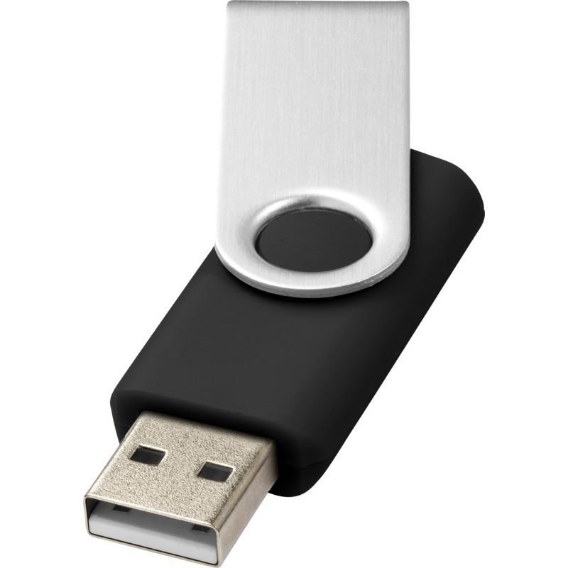 Rotate usb stick bedrukken zwart