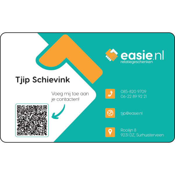 Luxe Visitekaartjes bedrukken - design Easie