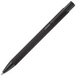 Balpen Alicante Rubberised zwart-zwart 1