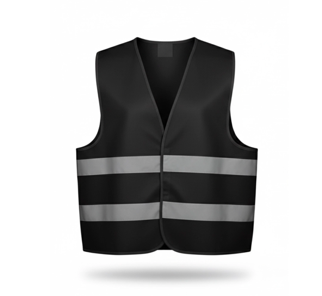 Veiligheidshesjes zwart