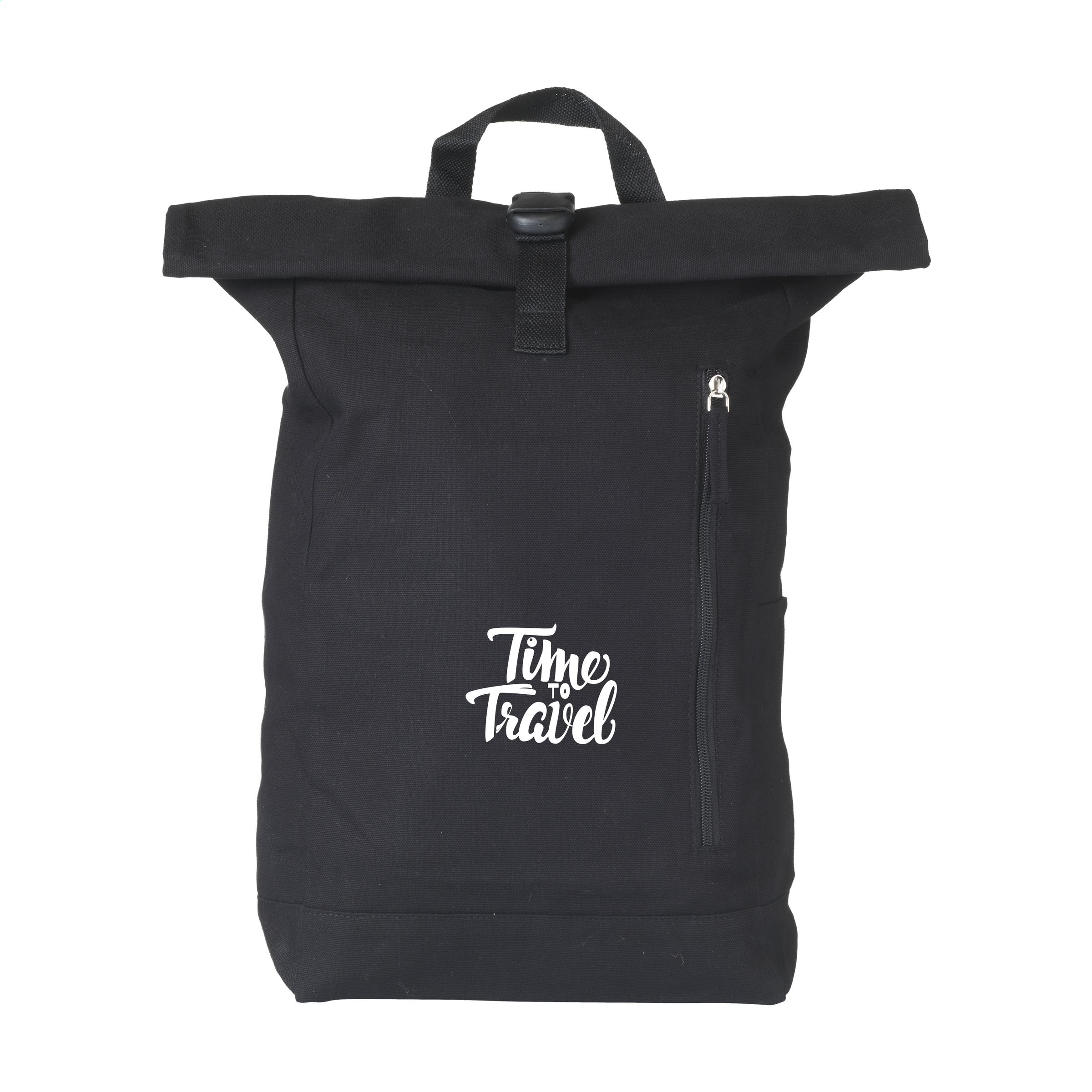 Rugzakken met logo Canvas Zwart