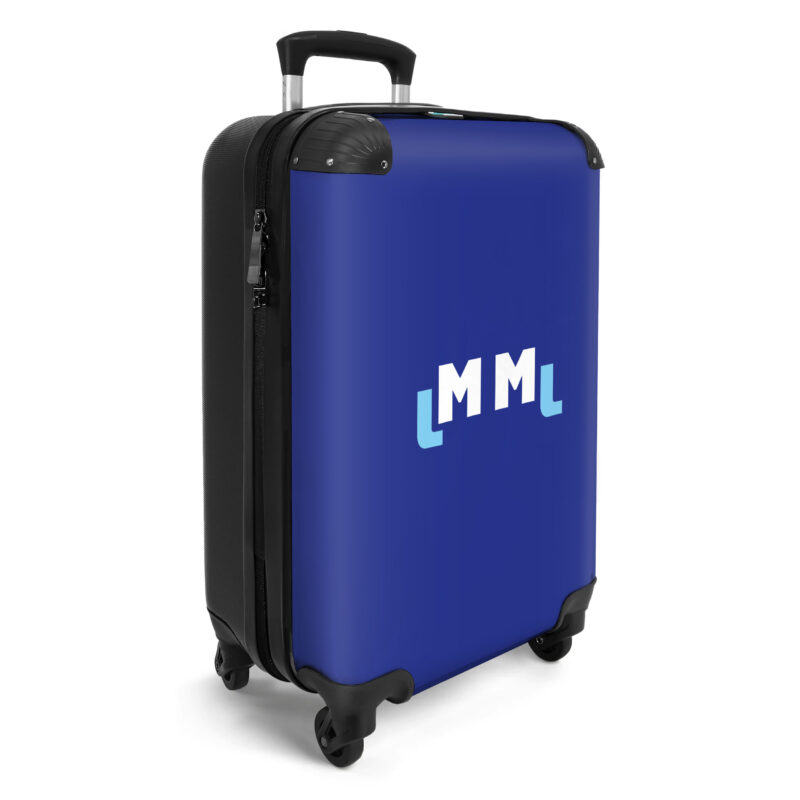 Handbagage trolley bedrukken voorbeeld logo
