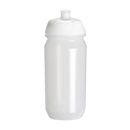Tacx biodegradable bidon bedrukken 500ml transparant
