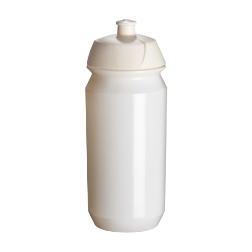 Tacx biodegradable bidon bedrukken 500ml gebroken wit
