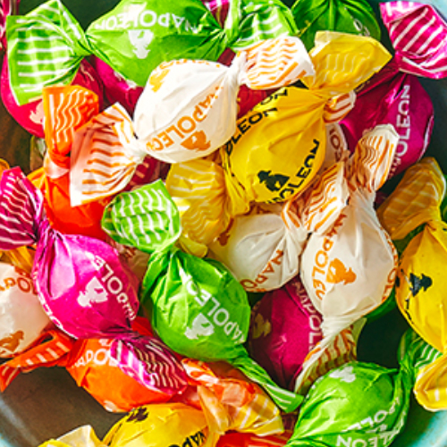 Blikken bedrukken Napoleons