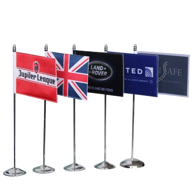 Tafelvlaggen bedrukken