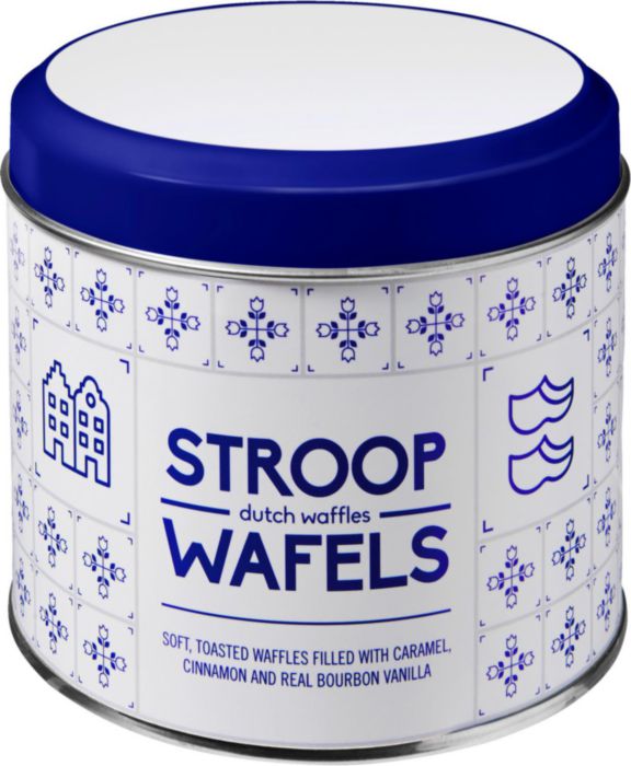 Blik voor stroopwafels bedrukken