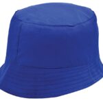 Buckethats bedrukken Kobaltblauw