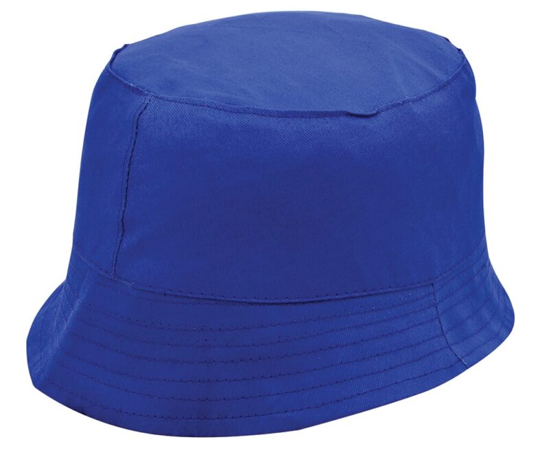 Buckethats bedrukken Kobaltblauw