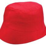 Buckethats bedrukken Rood